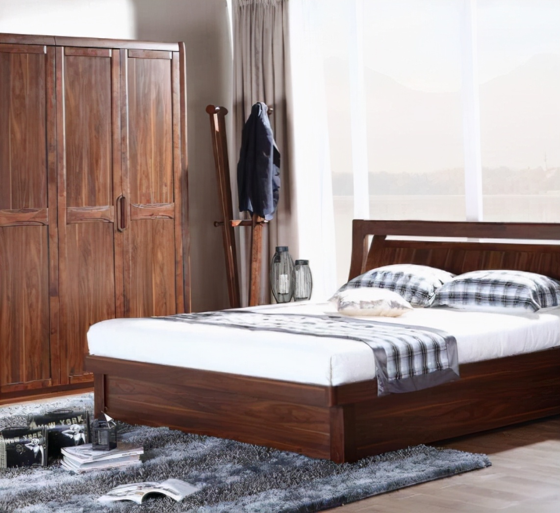 新式卧室家具效果图,曲美卧室家具效果图