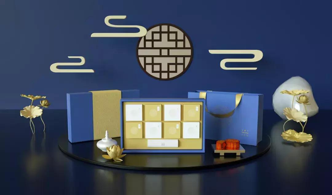 2019中秋节月饼包装,简单好做的中秋月饼礼盒