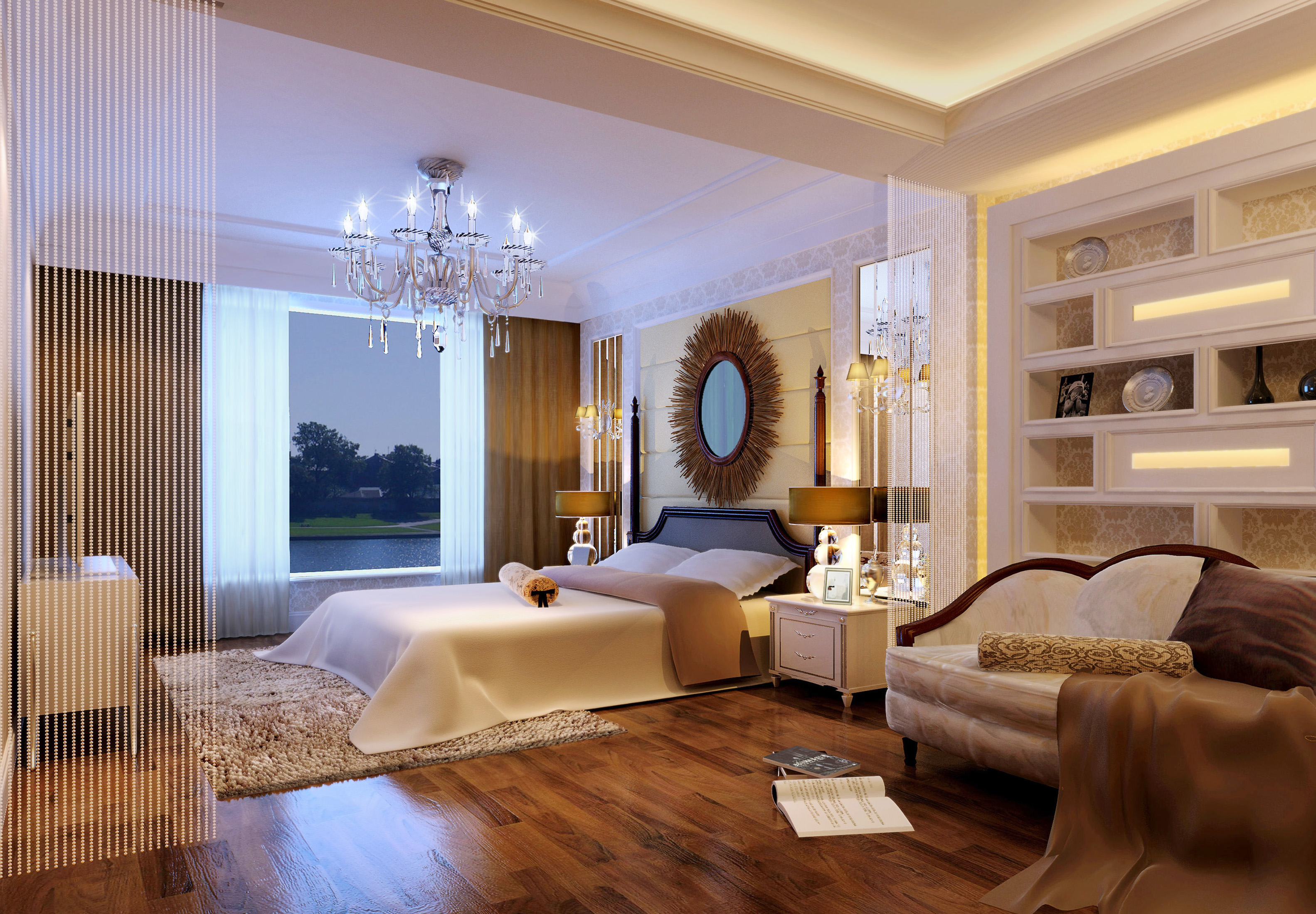 厨房在客厅后面怎么装修,客厅后面做厨房可以吗