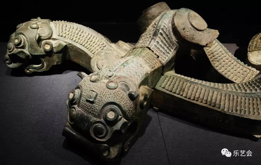 蟠螭纹青铜镜高清,稀见清代四部辑刊影印版