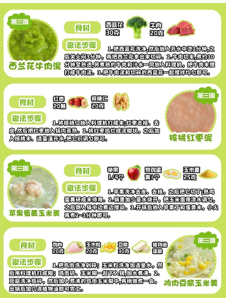 有助于八个月宝宝消化的辅食,8个月锻炼咀嚼能力的辅食