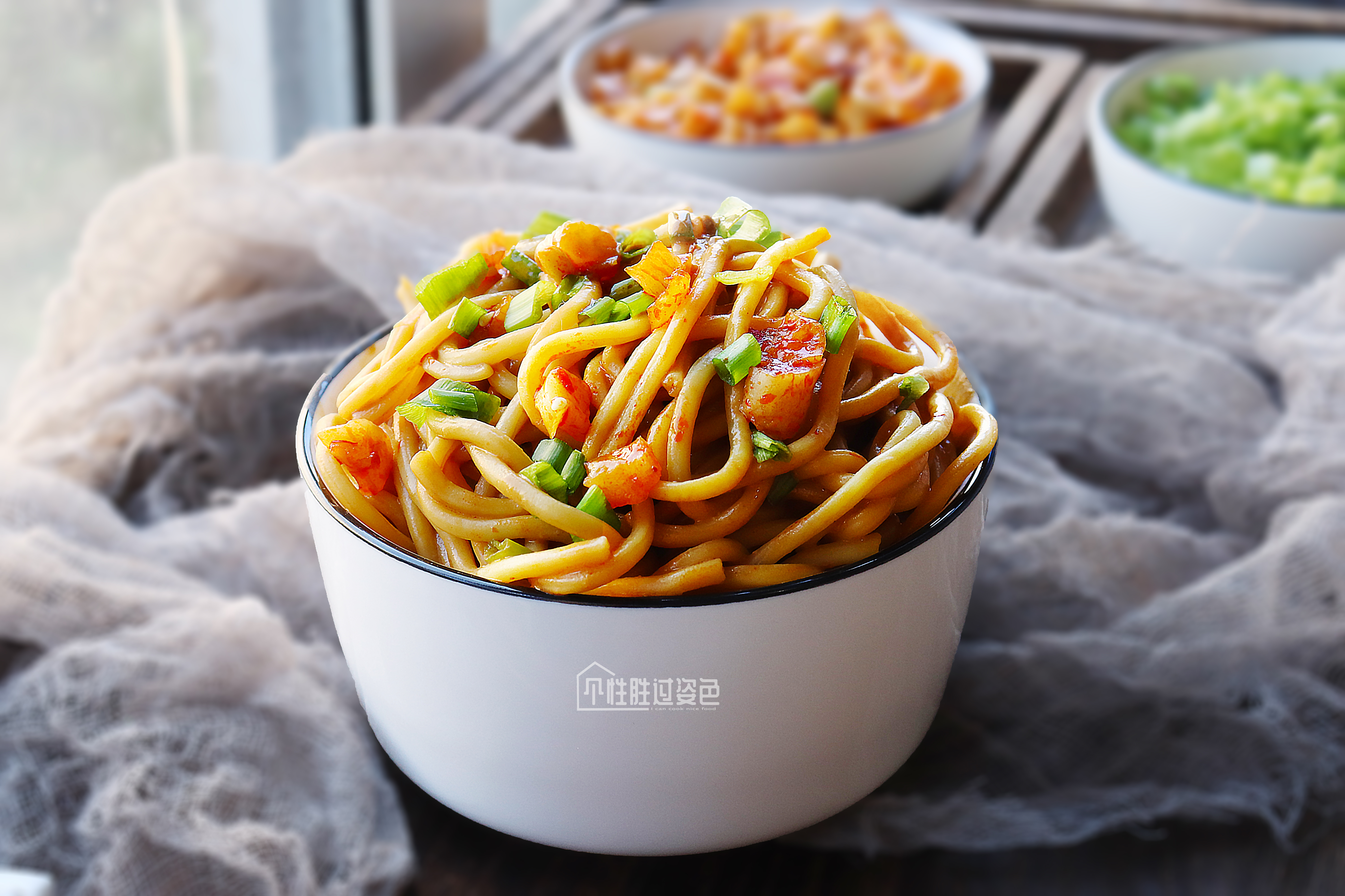 正宗武汉热干面的做法和配方,武汉热干面劲道滑爽微辣咸香