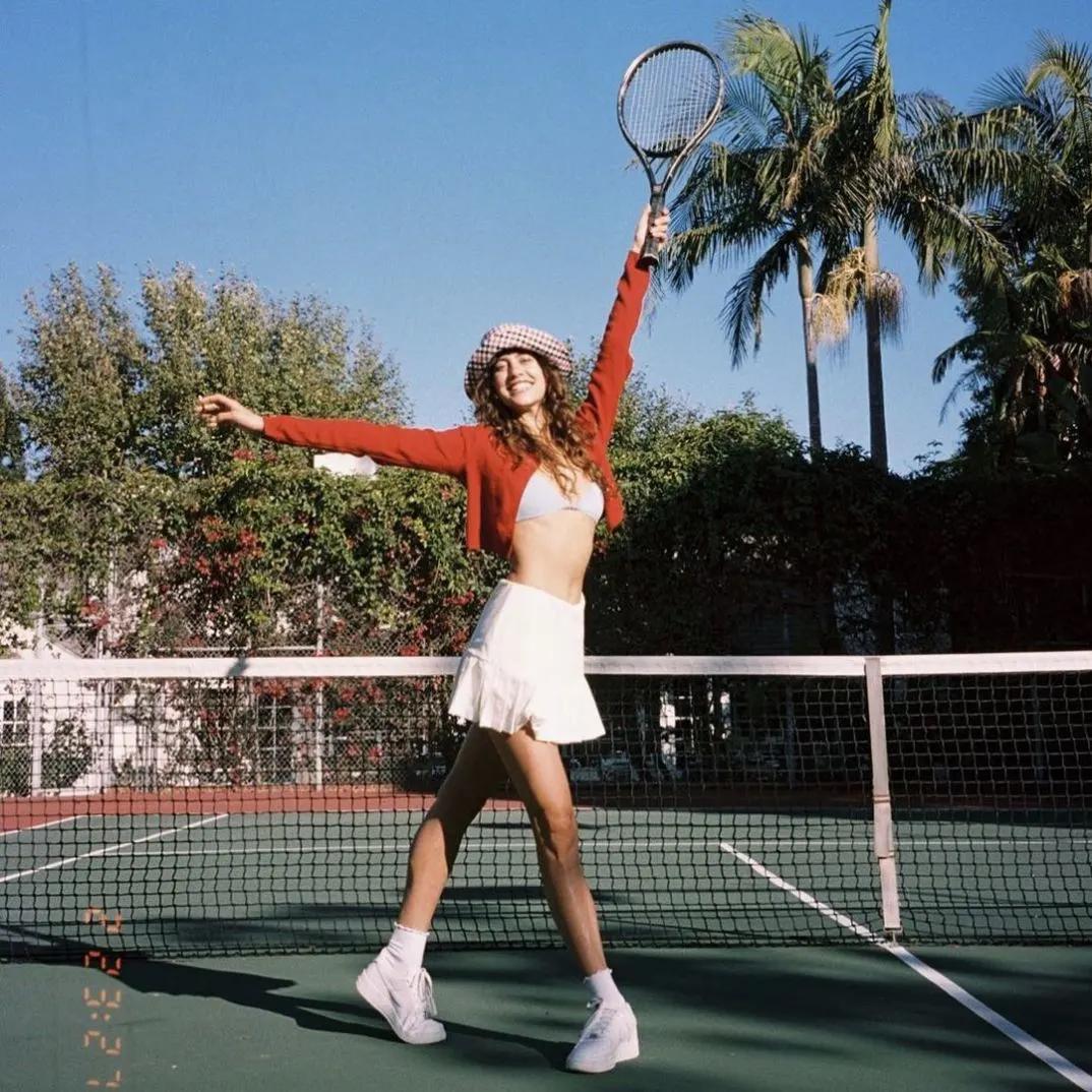 瑜伽网球服穿搭,瑜伽运动服款式