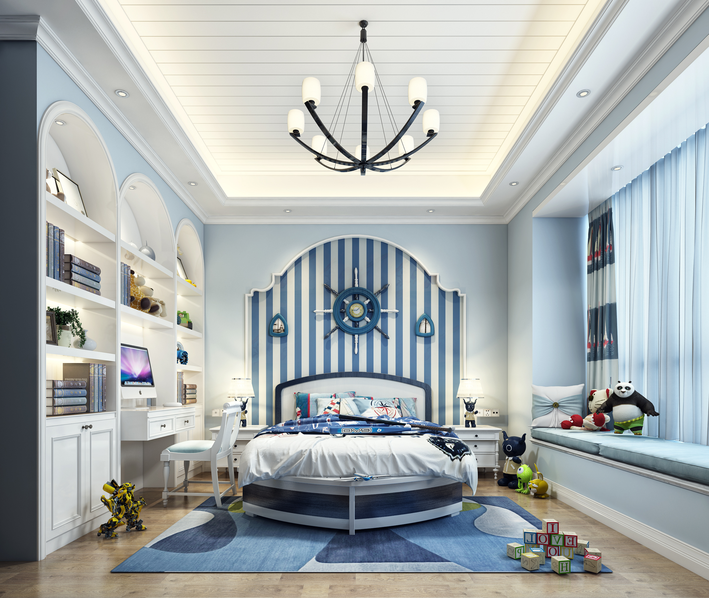 背景墙家装设计现代轻奢风客厅,禅意新中式厨房吊顶效果图