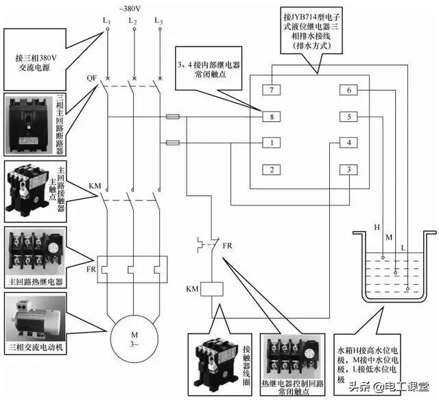 电工接线电路图大全图讲解,电工接线电路图大全实操
