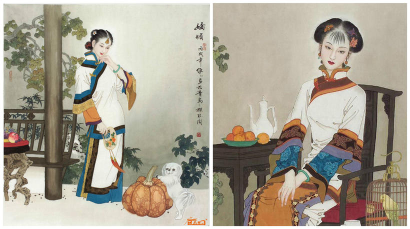 古风美人的惊艳，源于古风饰物巧夺天工的设计