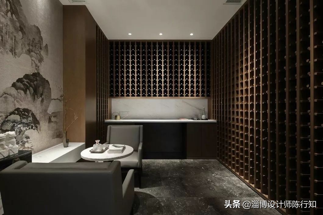 三居室新中式风格设计实景,轻奢新中式房屋设计装修风格