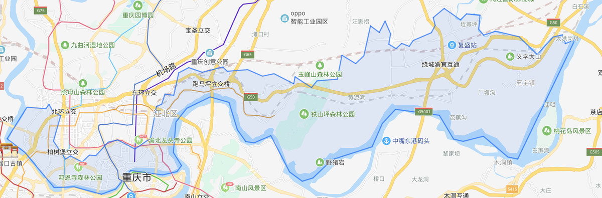 重庆江北渝北网红打卡地,重庆江北网红打卡景点有哪些