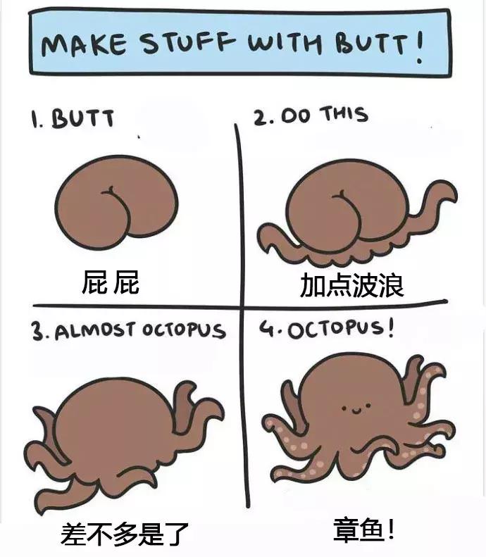 儿童绘画教程6-8岁简笔画,简笔画屁股画法最简单