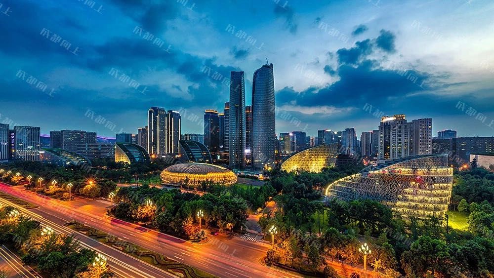 成都夜景pk杭州夜景,成都夜景vs重庆夜景春熙路