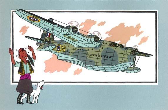 丁丁历险记二战,丁丁历险记飞机德国篇