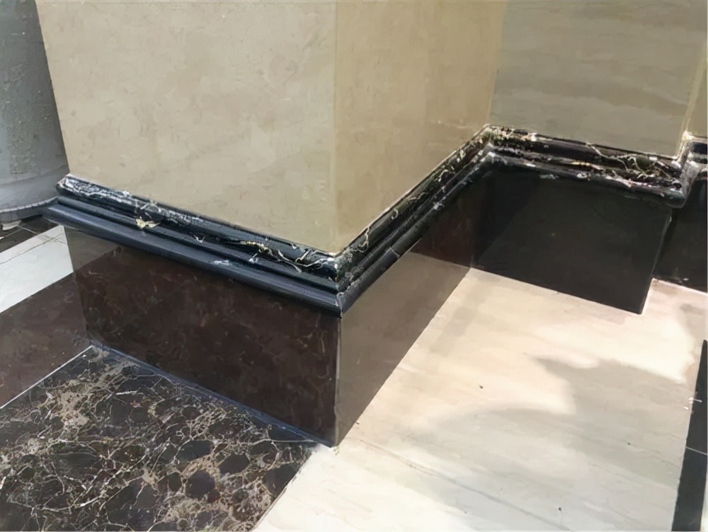 石材踢脚线形状,石材踢脚线做法