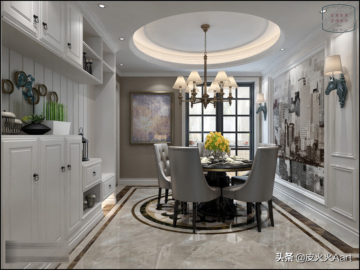 惊艳的简欧风格设计,简欧式风格装修豪华大气