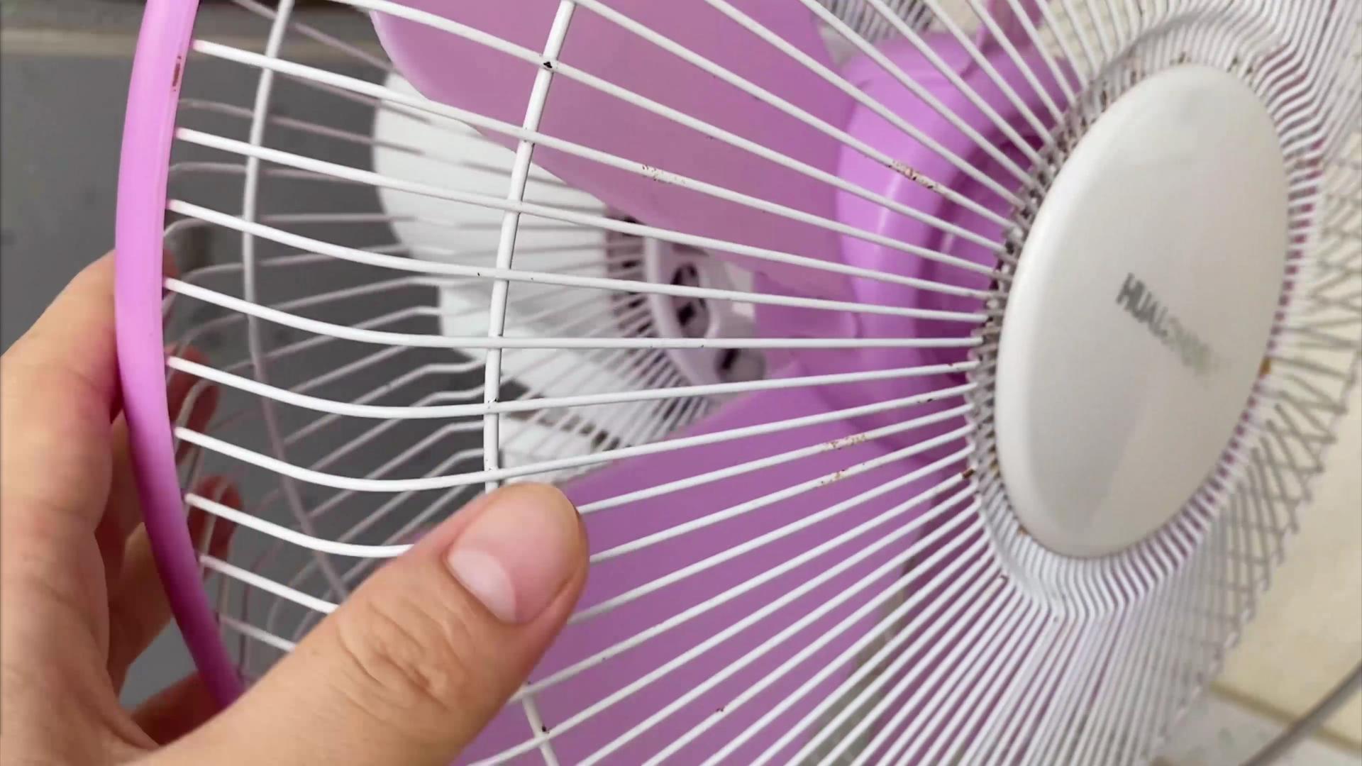 电风扇不管多脏不用拆教你洗,电风扇不管多脏只需一个塑料袋