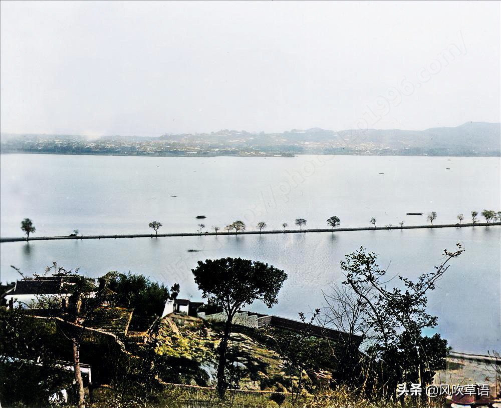 20世纪杭州西湖,清末洋教士