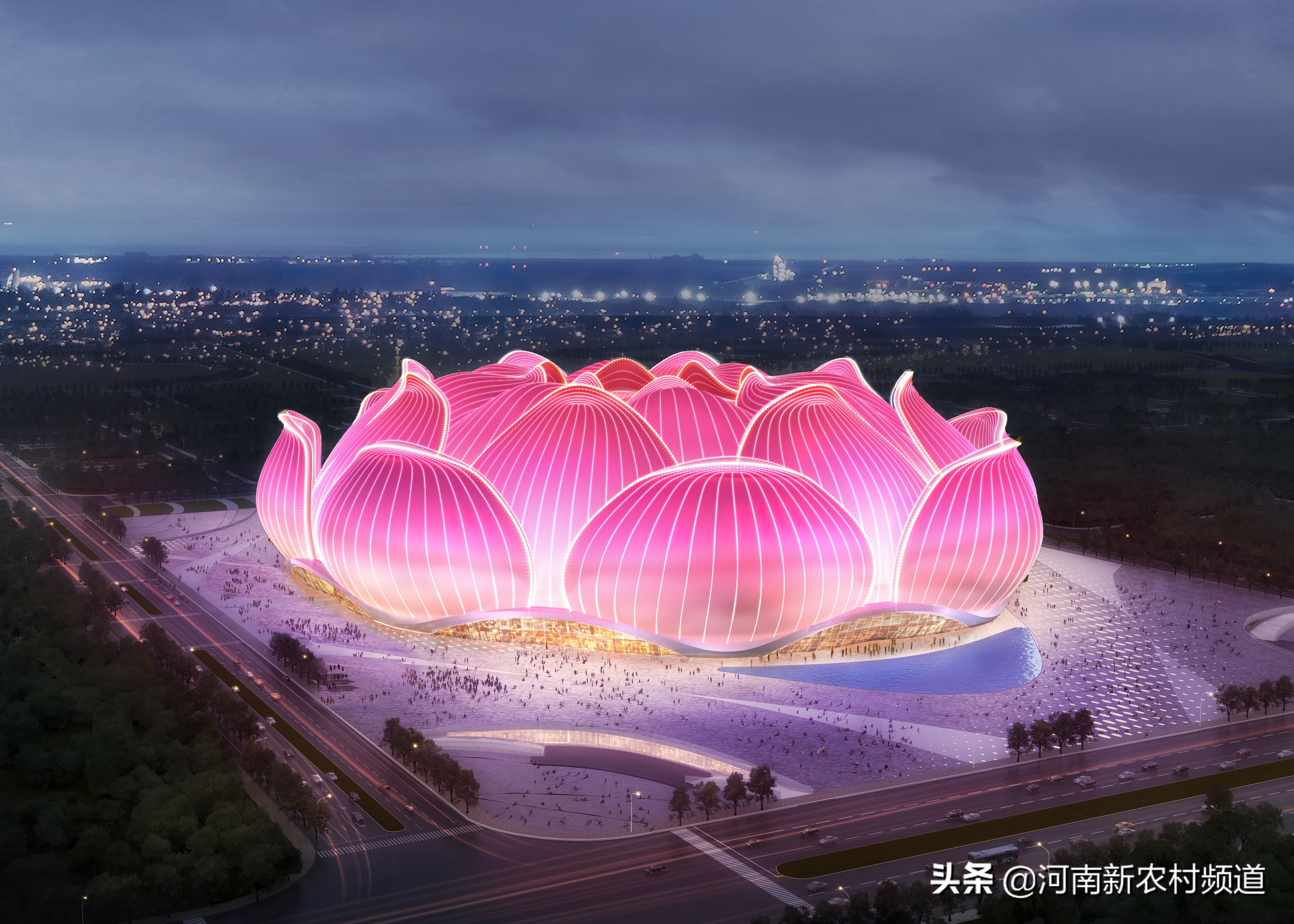 广州恒大的超级足球场,广州恒大足球场美景