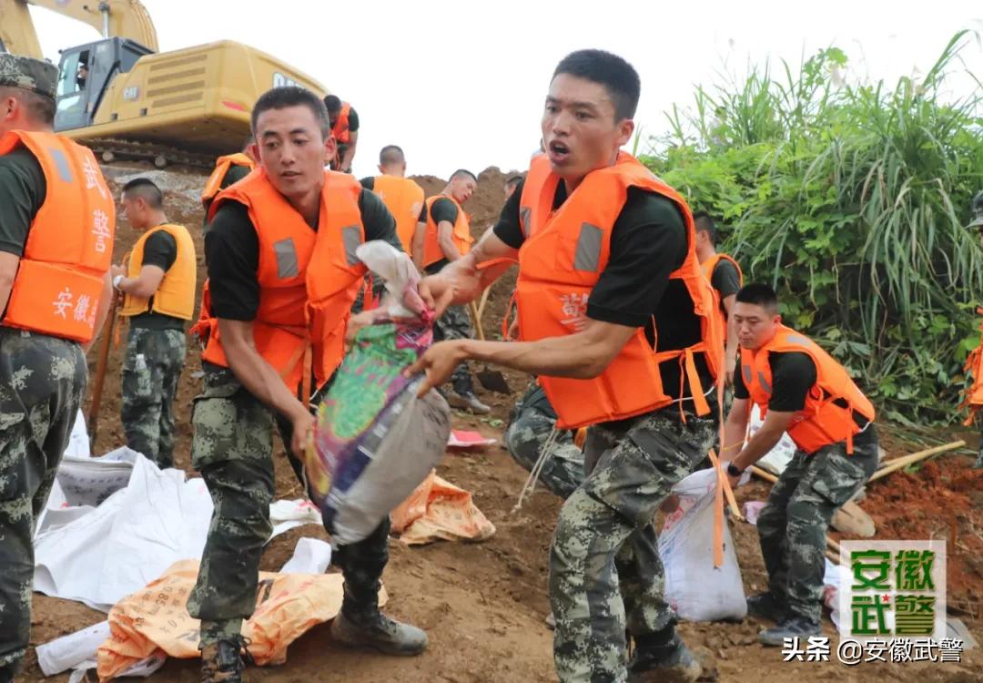 辛苦了！安徽总队一线官兵仍在艰苦作战、连续奋战