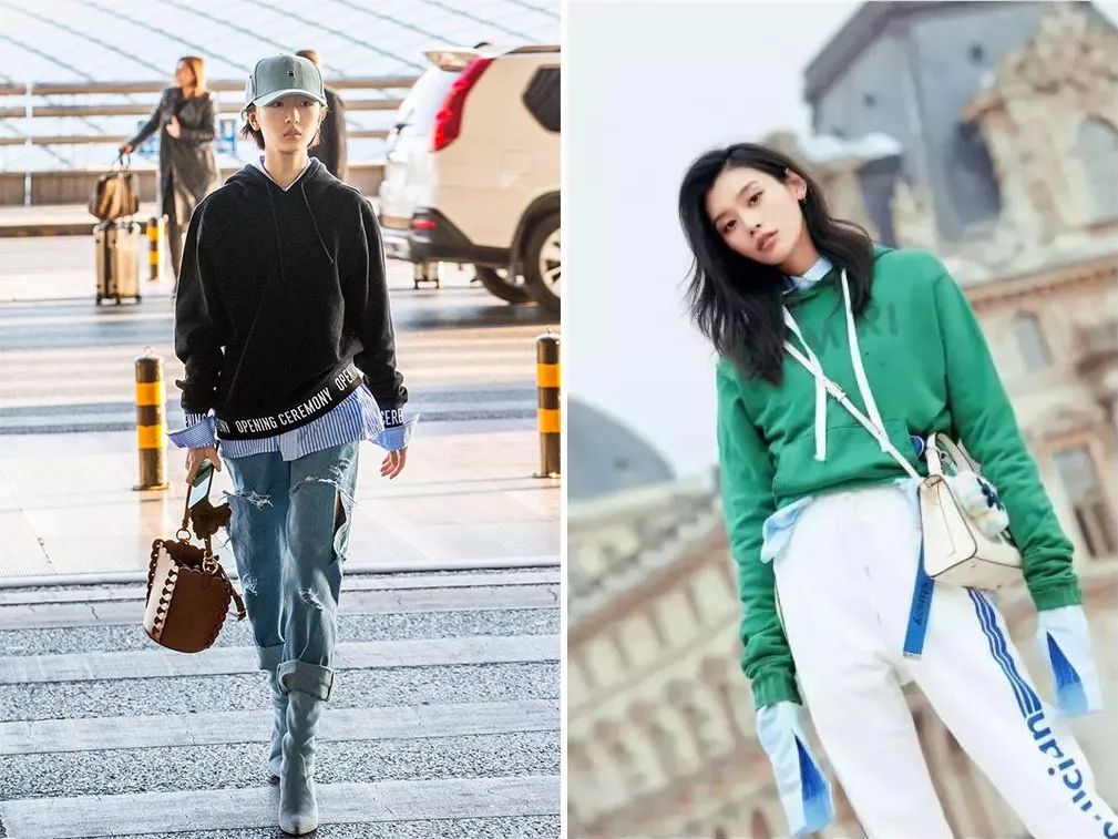 冬季加绒卫衣的王炸穿搭,卫衣秋款2022新款爆款