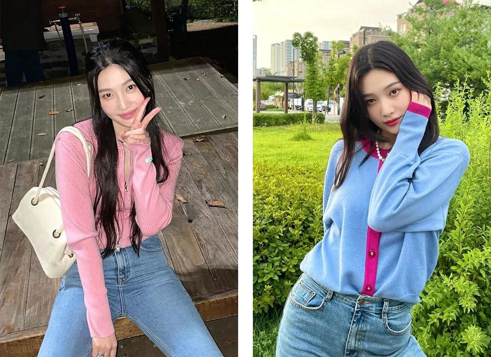 朴秀荣为什么叫果汁美貌,joy朴秀荣穿衣风格