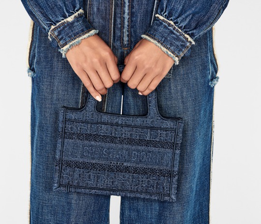 Dior发布迷你BookTote手袋:超迷你尺寸托特包