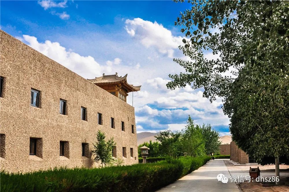 敦煌山庄全景图,敦煌山庄附近景区