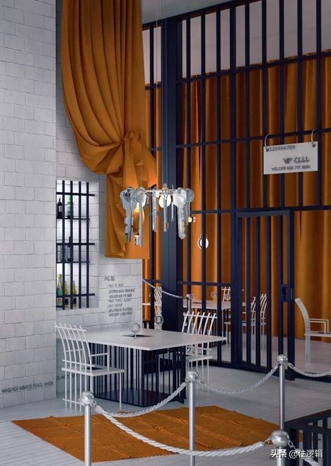 鬼才与颜值并存！把阿迪的logo建成别墅，把监狱icon搬进餐厅…