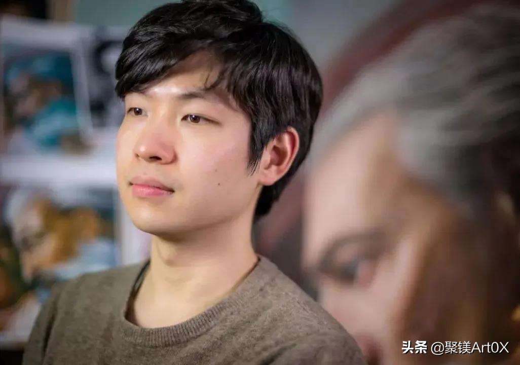 韩国小哥哥用画笔复活梵高、维纳斯和大卫！丨聚镁Art0X