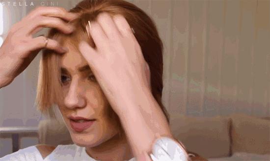 自己剪八字刘海教程学生简单,如何剪法式刘海教程学生