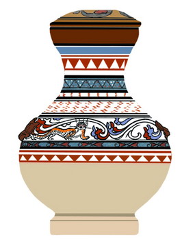 国宝品鉴,战国印纹硬陶壶