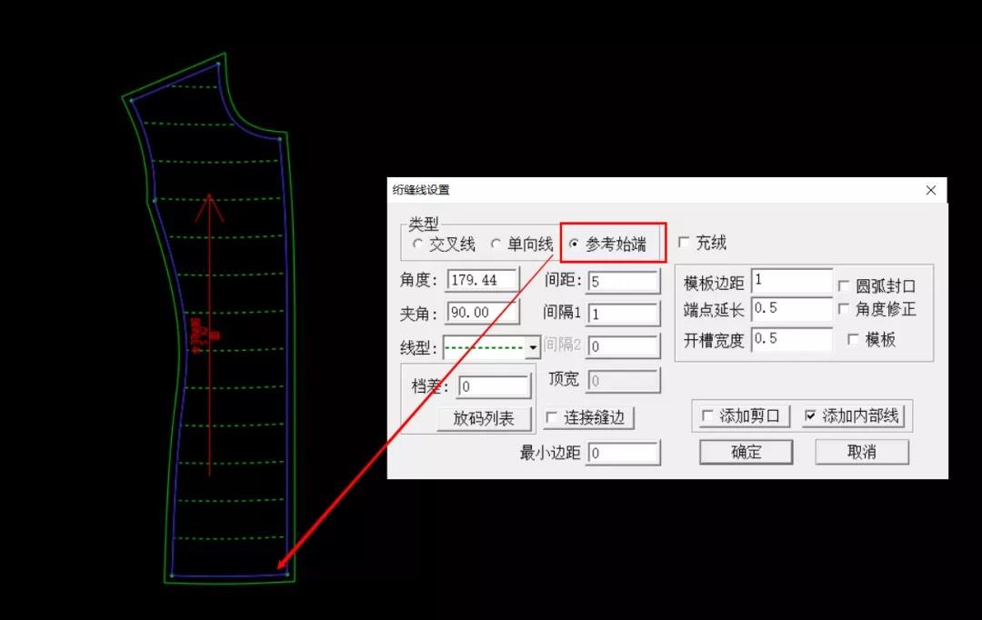 博克cad怎么画绗缝线,博克羽绒服绗线技巧