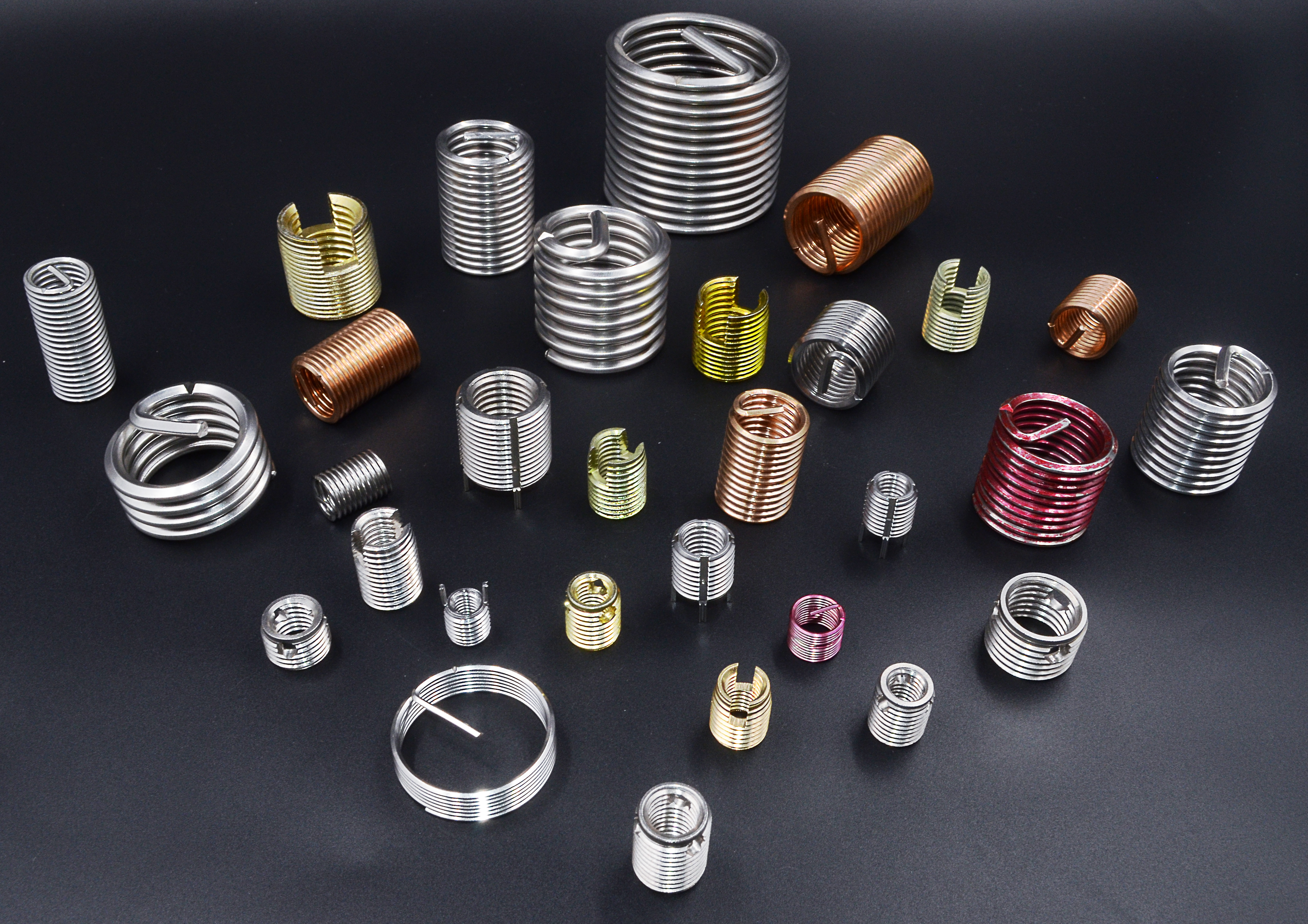 钢丝螺套型号对照表,钢丝螺套品种