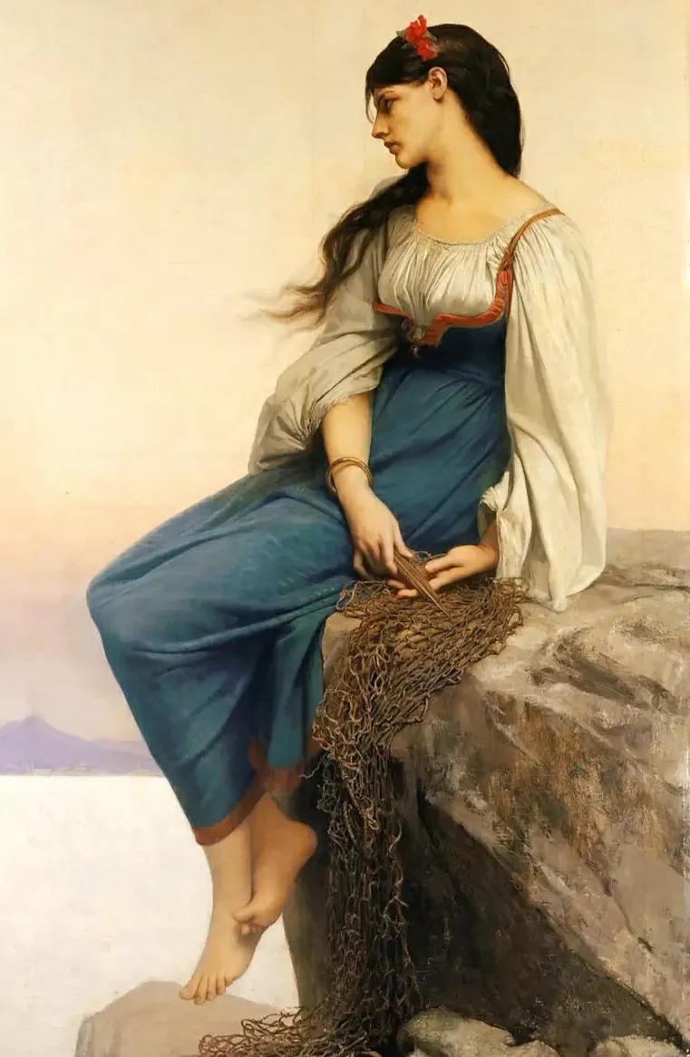 西方古典油画人物的艺术魅力,美术史上最具女人味的油画