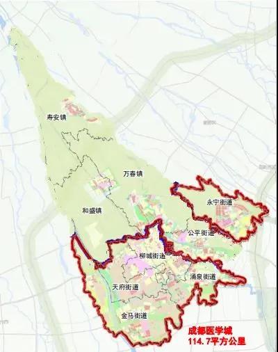 成都高新区三期规划,温江大学城新城三期