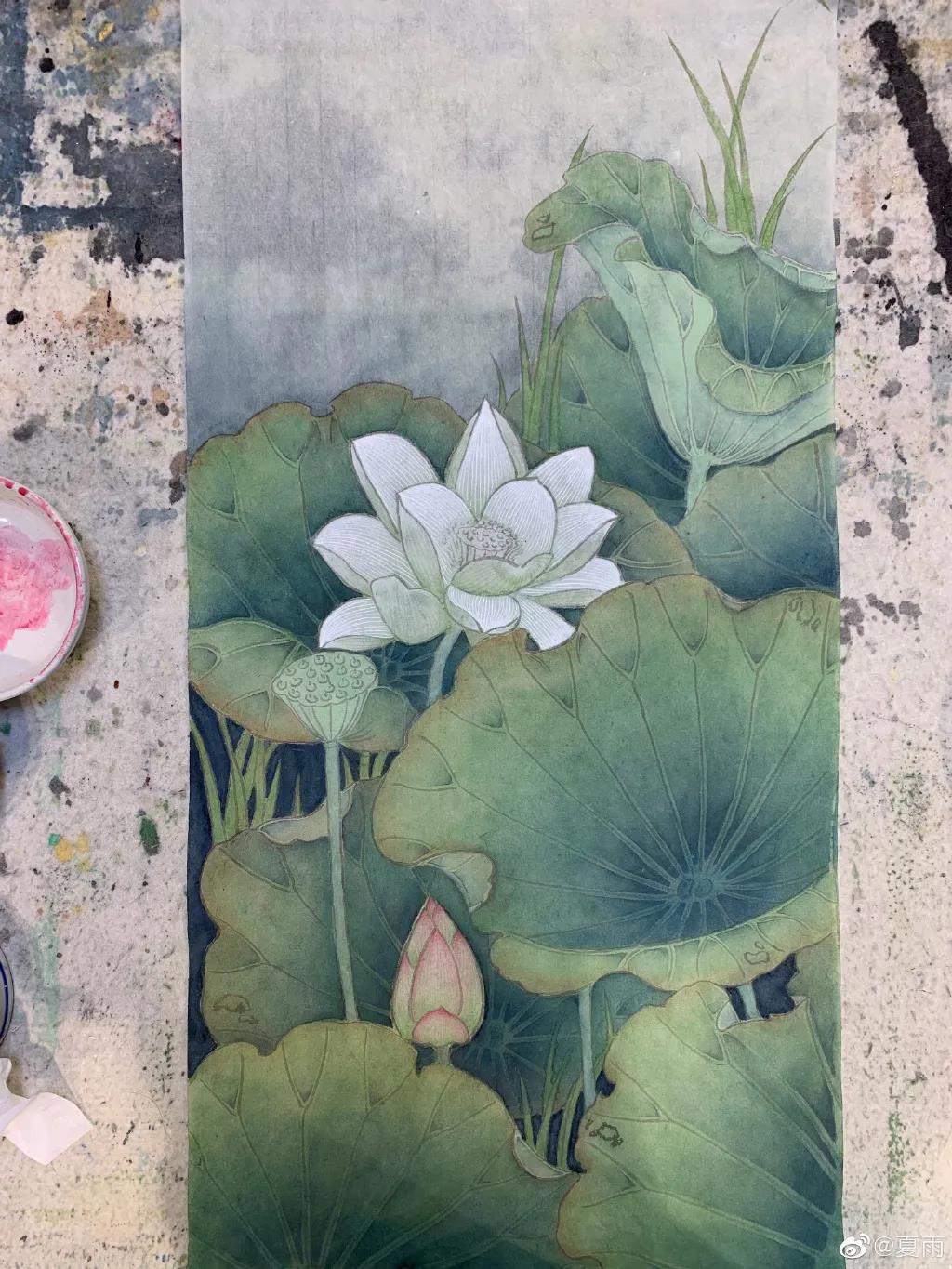 影帝夏雨书法真迹,演员夏雨晒书法作品