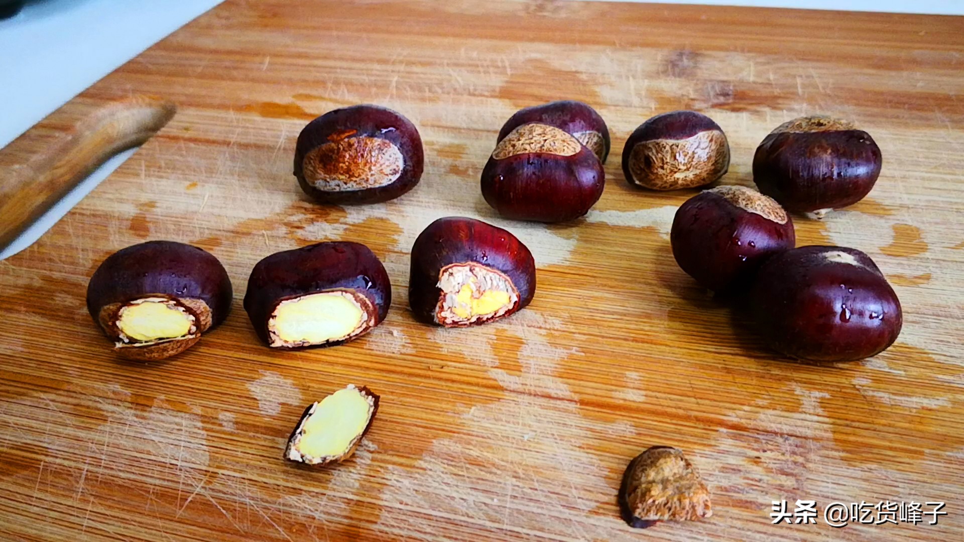 板栗怎么剥壳去皮最容易,这才是板栗正确做法