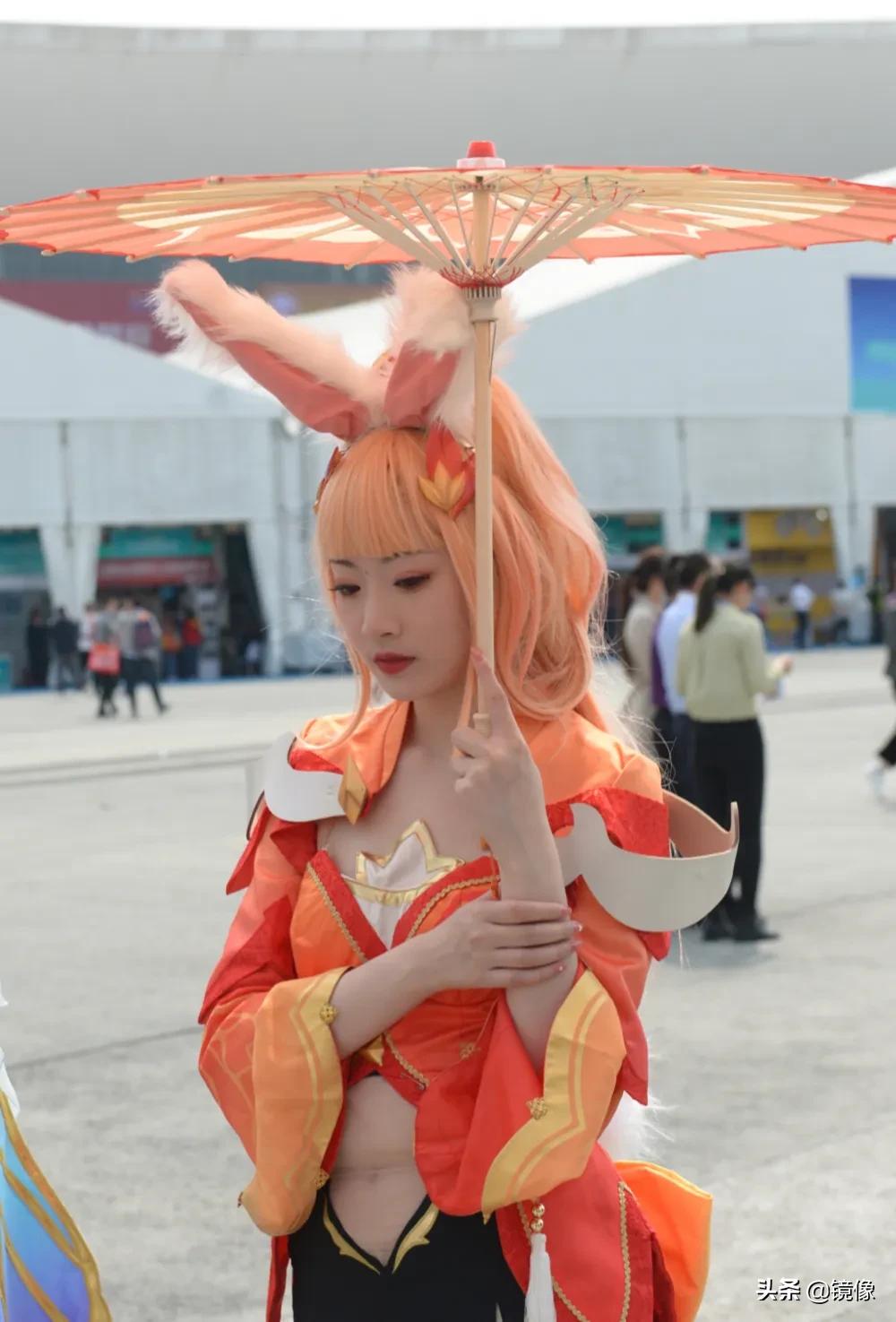 糖酒会遇到的妹子,四川成都cosplay展销会