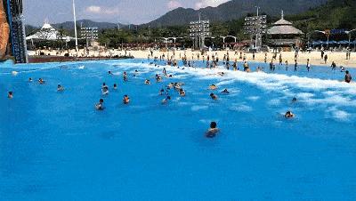 重庆玛雅海滩水公园营业时间,玛雅海滩水公园冰爽开园