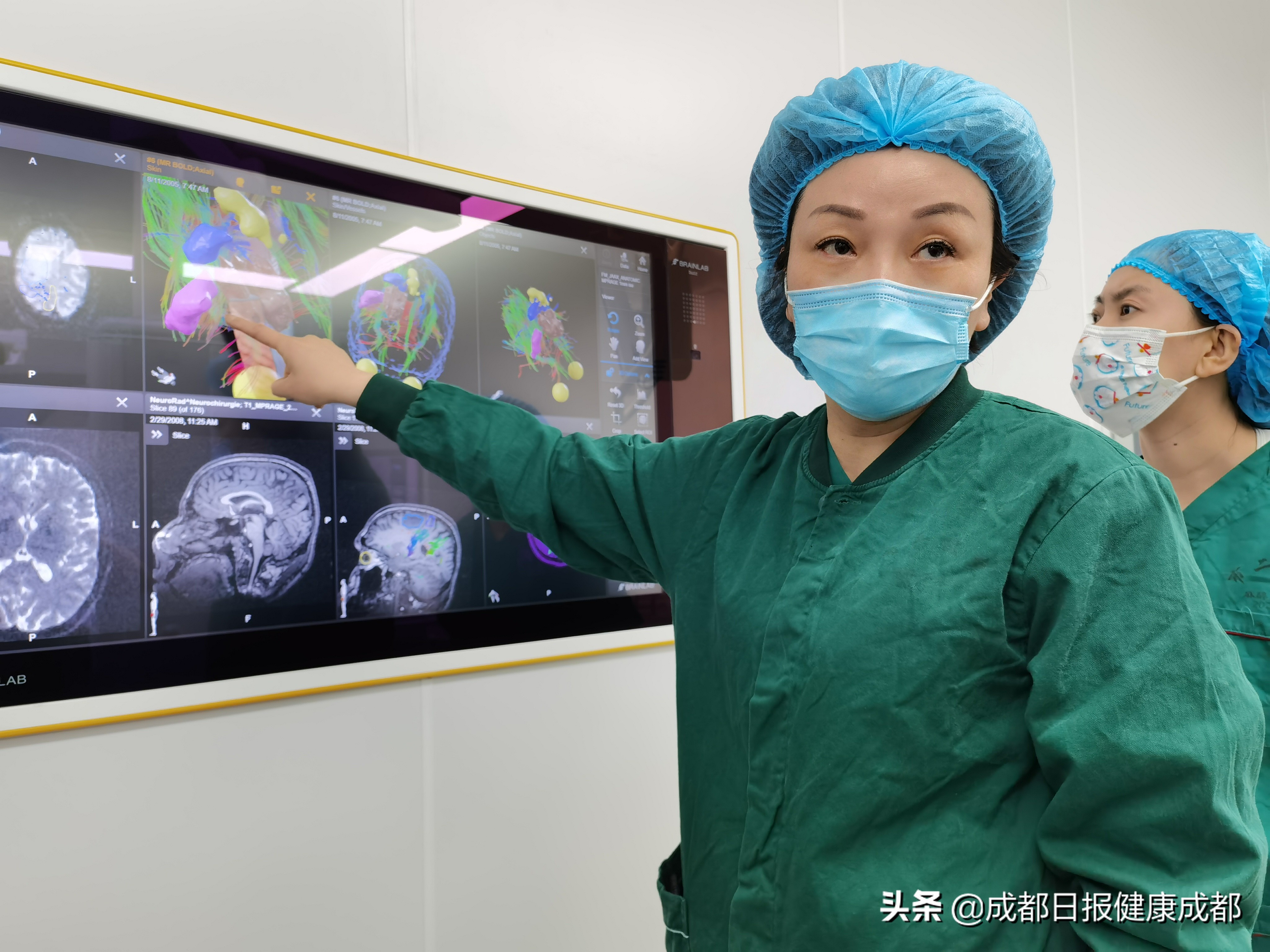 成都市二医院龙潭院区今天试运行，强烈科技感给人带来满满的安全感