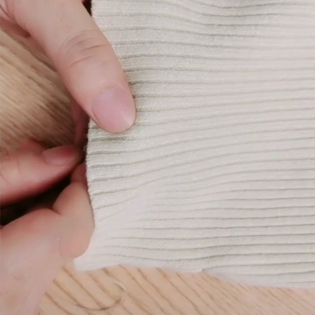 毛衣下摆肥大改小技巧,既美观又实用,不用花钱就可以把衣服改好