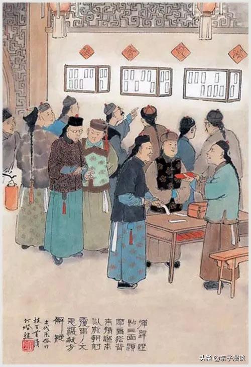 诗词丨100张风俗图，100首诗词，太美了​