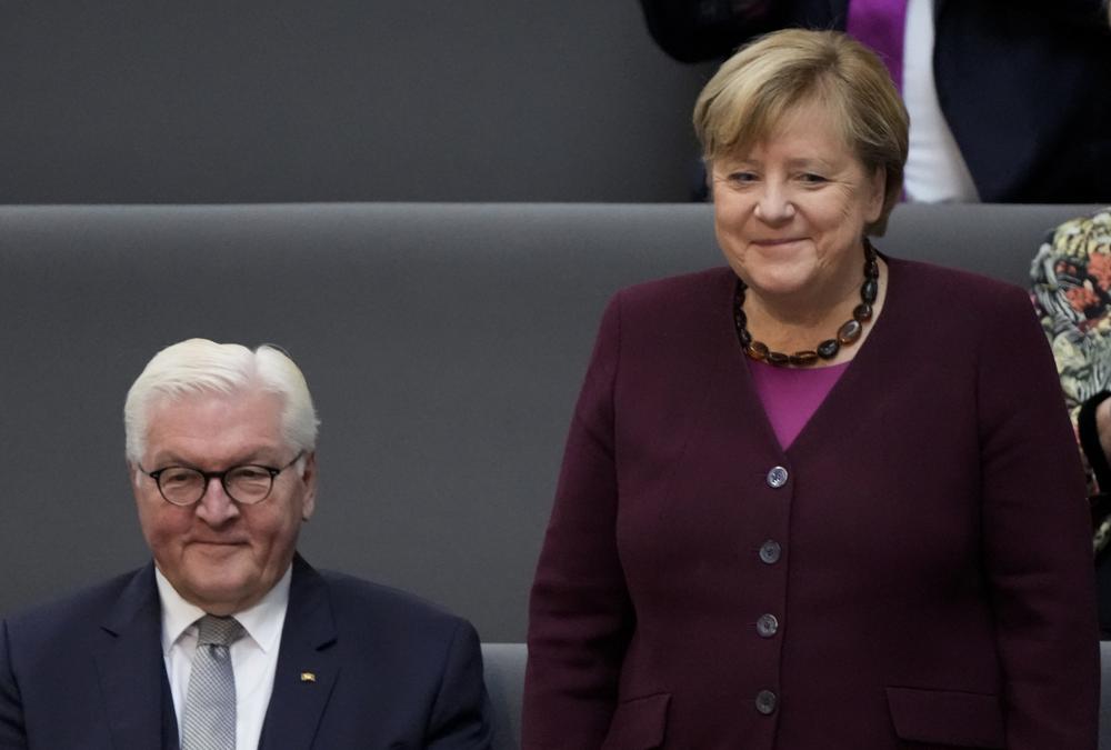 默克尔67岁照片,默克尔离任最新消息