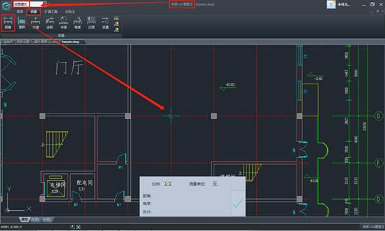 cad快速看图软件对象捕捉怎么设置,cad快速看图测量尺寸和标注不一致