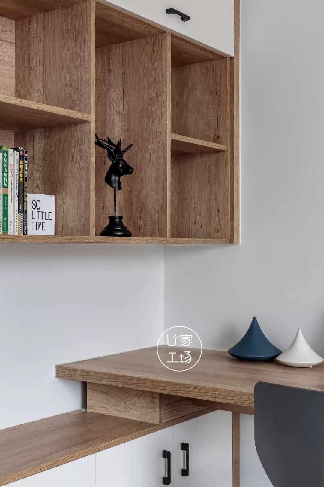 11平方米书房设计现代轻奢风格,100个绝美书房设计图片