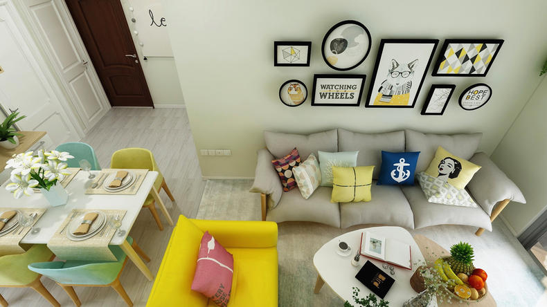 63平房子够住三个人吗,63平米两人居住合适吗