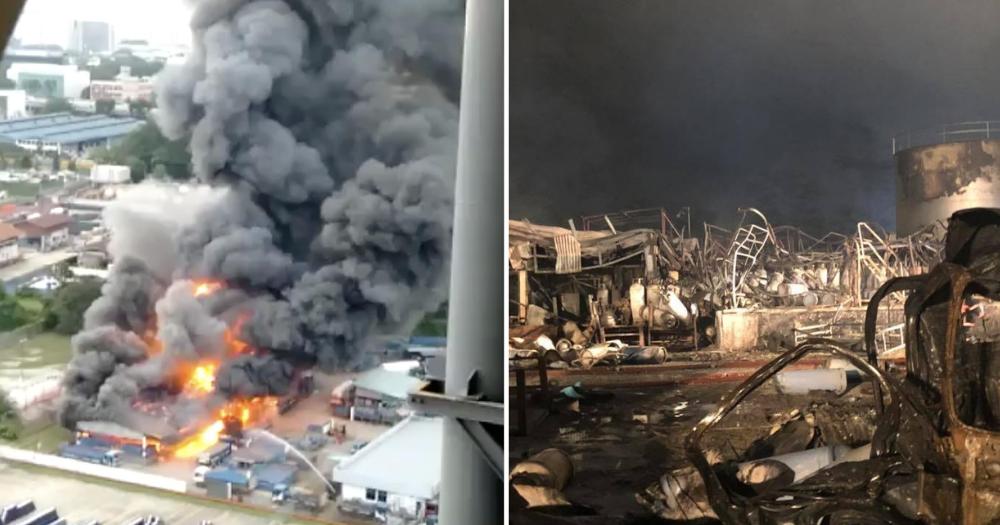 新加坡工厂突发特大6小时火灾,一死两伤却都是中国公民......