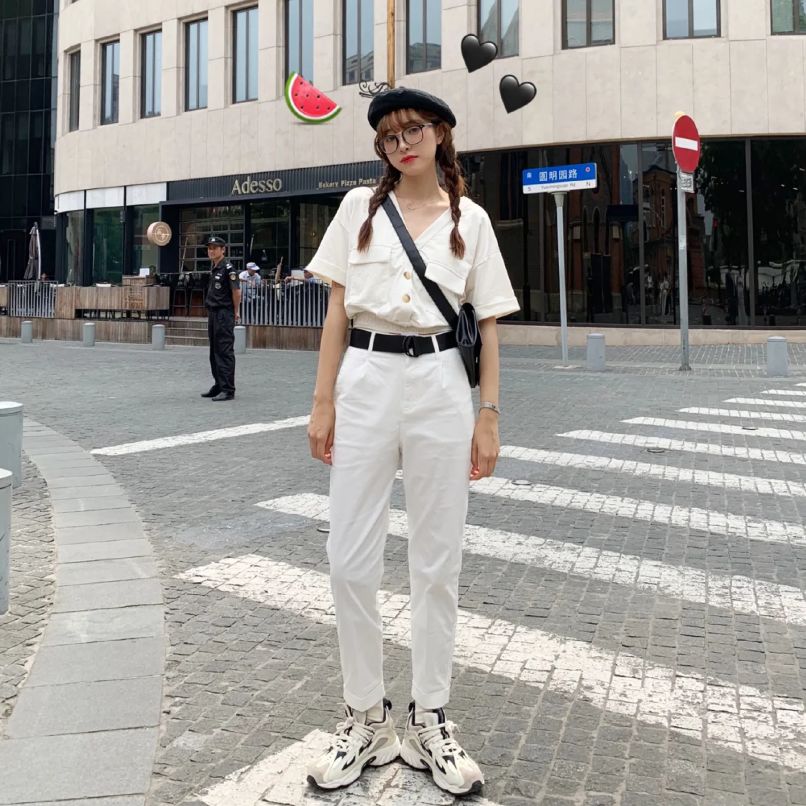 矮个子女生穿什么运动鞋好看,女生百搭运动鞋高级感