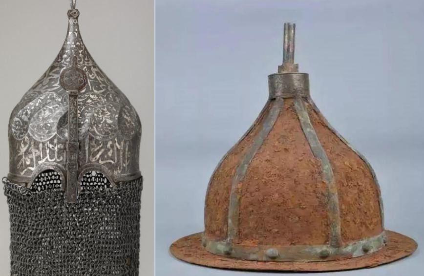 中国古代飞碟盔和英军飞碟盔,通杀影视剧的飞碟盔