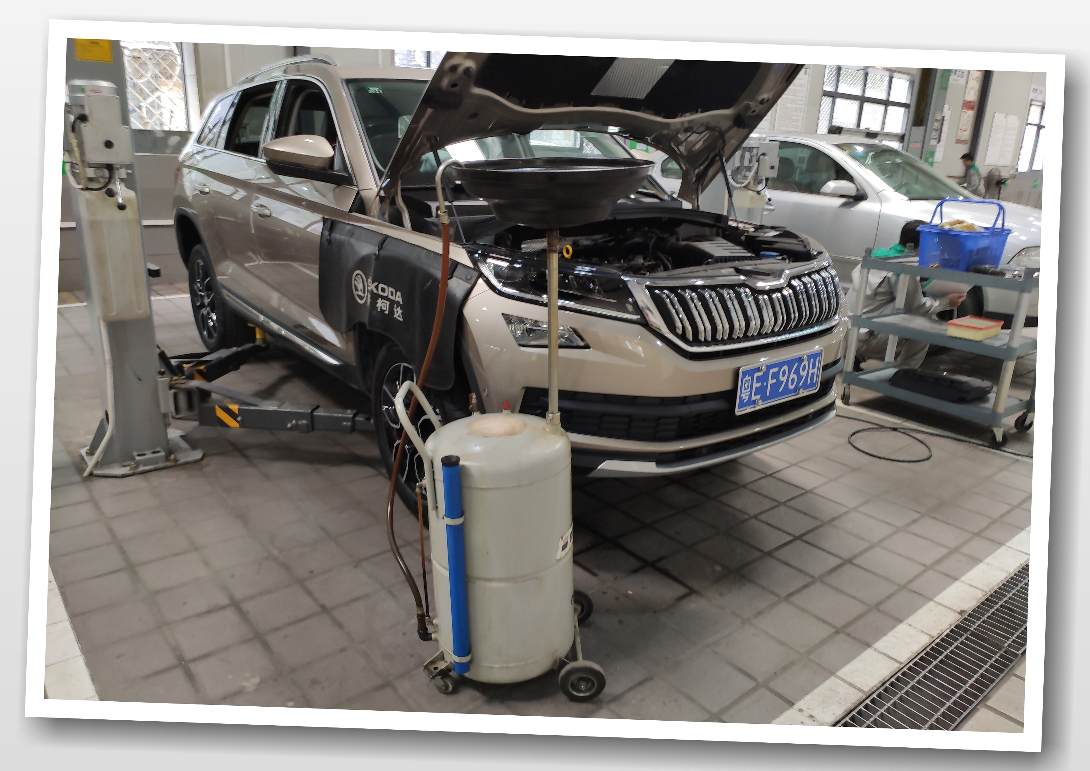 2018款柯迪亚克保养选什么机油好,斯柯达柯米克超过5000公里保养