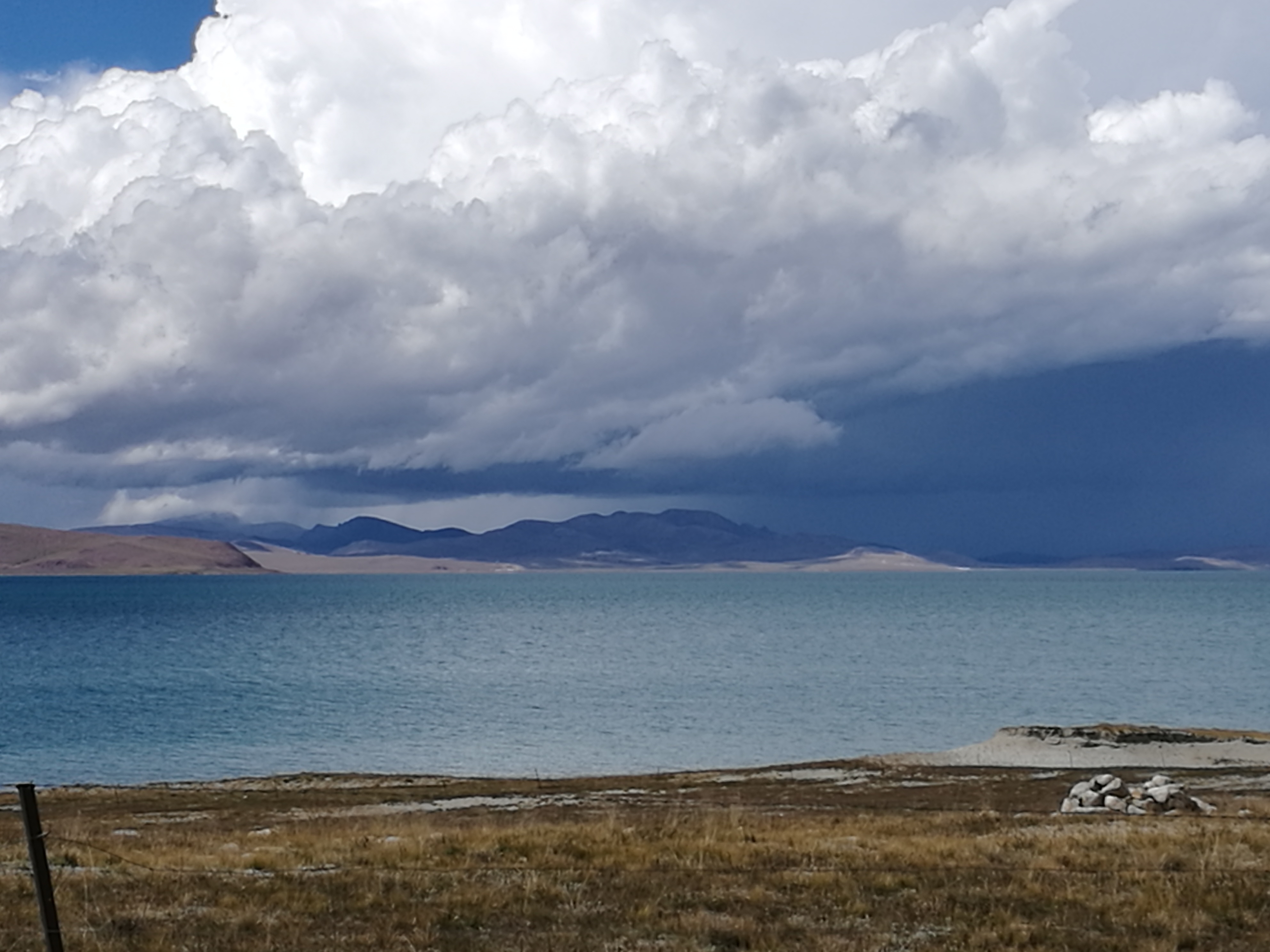 *藏西**大环线第35天：导航输入错误，走了个不收门票不一样的纳木措