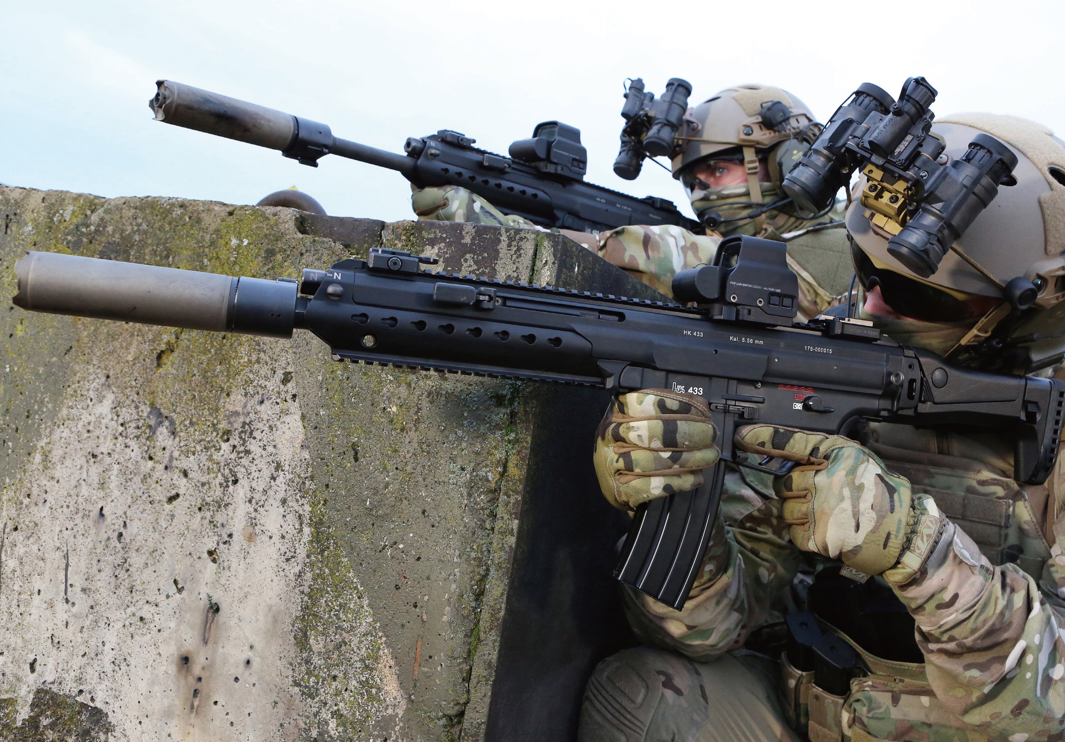 德国新一代步枪选型之谜：HK416/433与MK556比拼